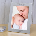 ME and DADDY Silver Plated Photo Frame