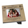 Family Name Wood Frame - 6x4 Picture Frame