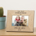 our first christmas as Wood Frame 6x4 Picture Frame